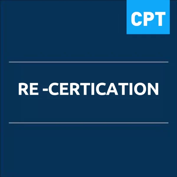 Re-Certification - Επανεξέταση Πιστοποίησης