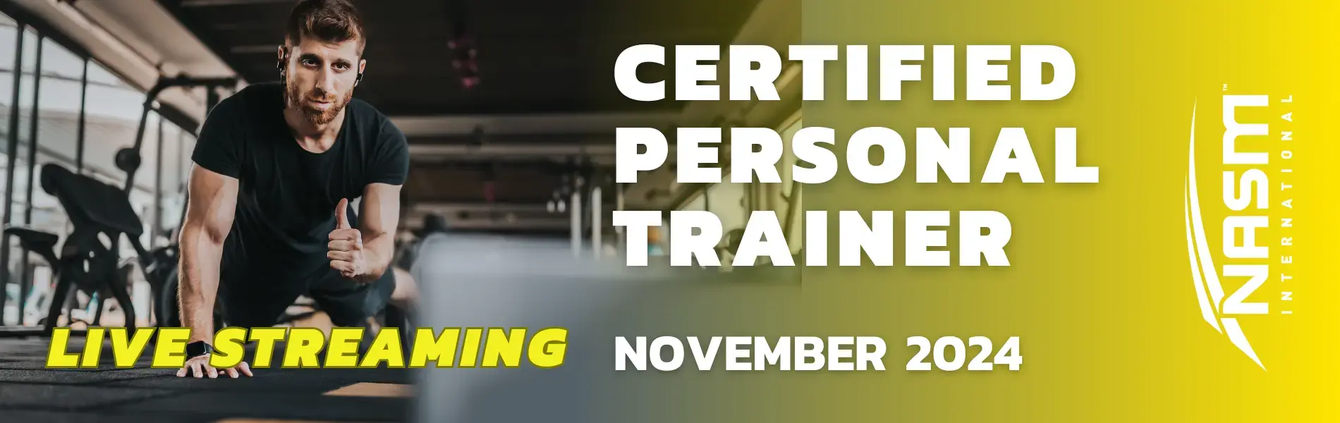 Certified personal trainer workshop